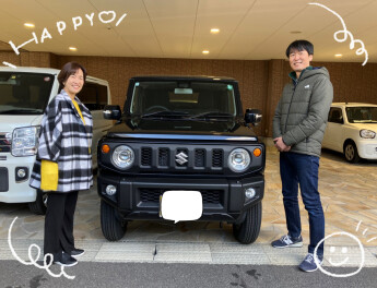 ジムニー　ご納車致しました！！